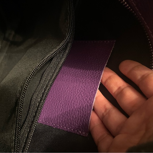 Gorgeous purple tote / handbag - Picture 10 of 12